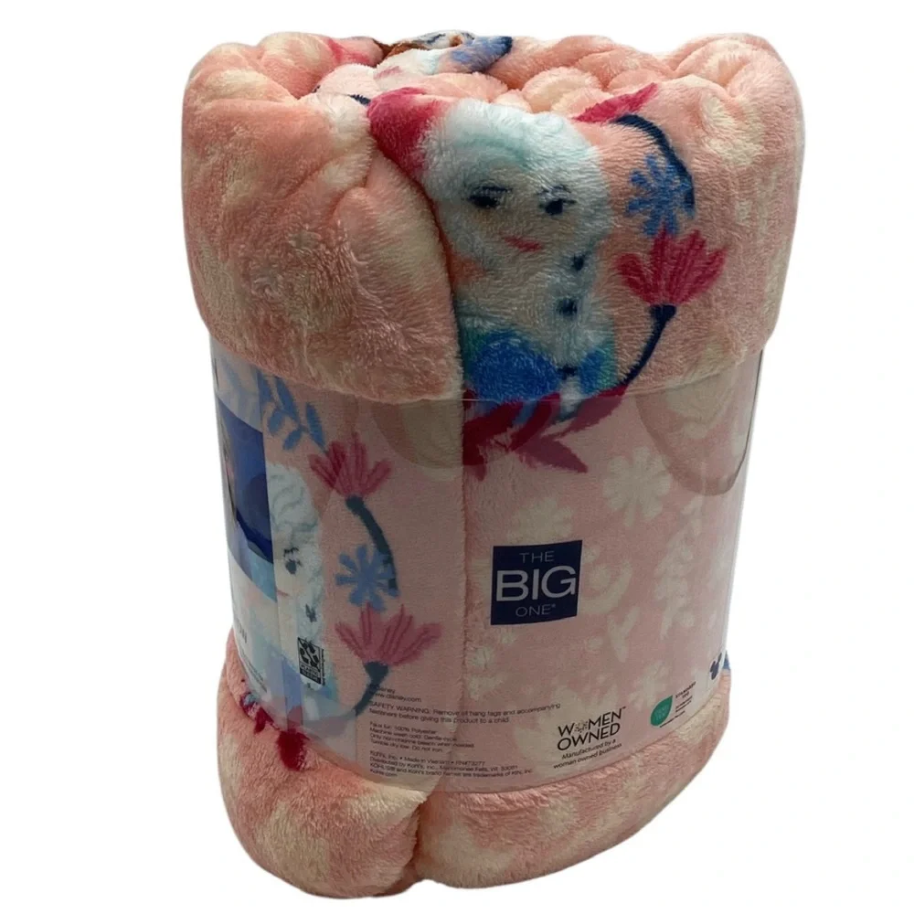 Disney’s “Frozen” Oversized Supersoft Printed Plush Throw Blanket (NWT)